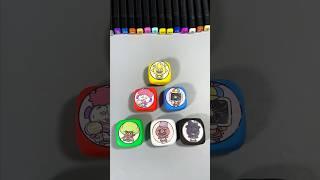 Making blind boxes with clay#clay #sprunki #diy#lego