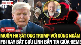 Trực Tiếp: Cựu lính bắn tỉa Mỹ lập kế ám sát ông Trump với súng ngắm – FBI vây bắt giữa đêm!