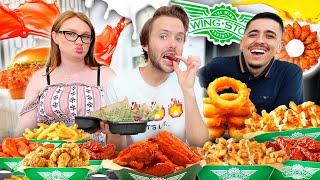 Tasting EVERYTHING on WINGSTOP’S Menu!!!