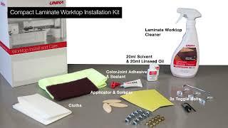 Compact Laminate Installation ColorJoint Kit Box