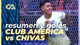 Resumen y goles | Chivas 2-4 América | Clausura 2023 | Jornada 12