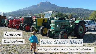 Old-timer Cars & Tractors at the Swiss Classic World 2021 (Lucerne, Switzerland)