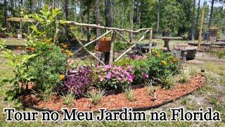 Tour no Meu Jardim Florido#jardinagem #garden #jardim #plantas #paisagismo