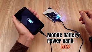 How to Make a Power Bank using old Mobile Phone Battery