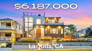 Touring $6.2M Mansion with Ocean Views in La Jolla, CA | Homes For Sale | Full property Tour