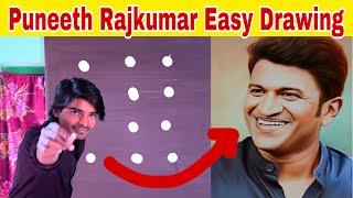 Puneeth Rajkumar Easy Drawing / Puneeth Rajkumar Drawing / Puneeth Rajkumar ​#drawing