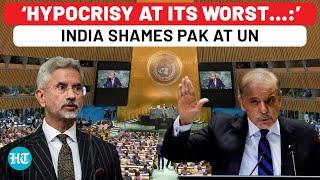 India Hits Back At Pak PM Shehbaz Sharif At UN; ‘Country That Hosted Osama Bin Laden Lecturing Us…’