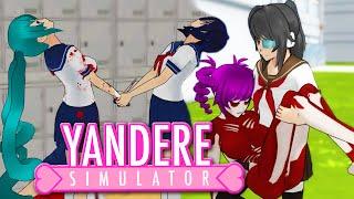 YANDERE SENPAI LOVES 2x MIND SLAVES... - Yandere Simulator Update (Gaming Club Yandere Sim Gameplay)