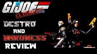 GI Joe Classified:  Destro and Baroness Review