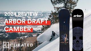 2024 Arbor Draft Camber Snowboard Review | Curated