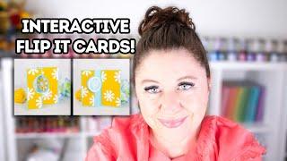 EASY Interactive Cards with Flip It Die Set