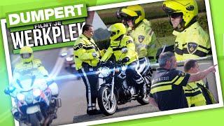 Opgeleid worden tot motoragent in Dumpert Filmt Je Werkplek!