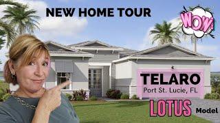 Florida new construction home tour - Telaro Lotus Model