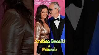 Andrea Bocelli and Beautiful wife Veronica with friends - anyone's wish!