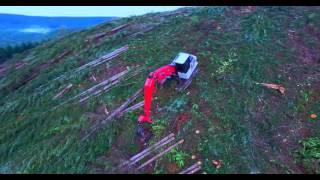 Shovel logging in the Pacific NW.