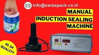 Manual Induction Sealing Machine | Plastic and Glass Bottle Sealing Machine | How to Use | Low Cost