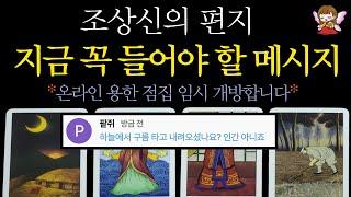 [타로]🟣조상신의 편지지금 보이는 가장 강력한 운🟣