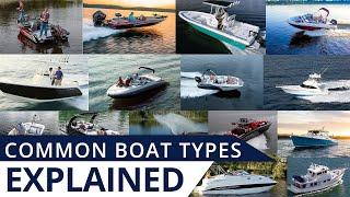 Common Boat Types Explained