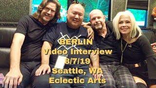 BERLIN | Music Interview w/Terri, John, and David | 8/7/19 | B-52s | OMD | Seattle, WA