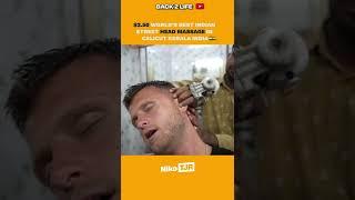 $2.50 Indian Head Massage  #shorts #back2life #kerala #india #headmassage #asmr