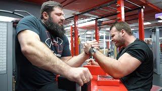 LALETIN. HARD Training for Monster Michael Todd Arm Fight!
