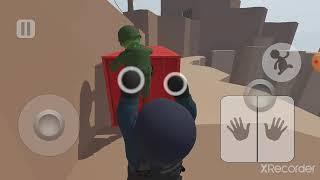 Играю с Локер 267 в human fall flat(･_-｡ )