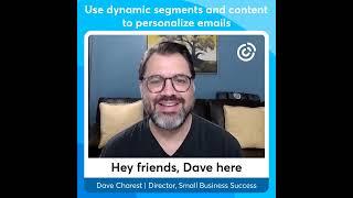 Use Dynamic Segments and Content to Personalize Emails | Constant Contact