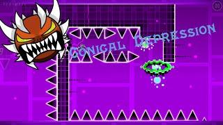 Conical Depression by KrmaL 66-100% (Extreme Demon) | Geometry Dash