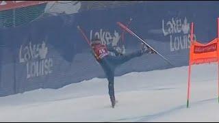 Alix WILKINSON - CRASH - Downhill - Lake Louise 2021