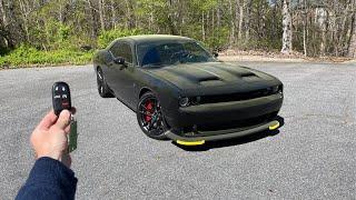 Dodge Challenger SRT Hellcat Jailbreak: Start Up, Exhaust, Test Drive, Walkaround, POV and Review