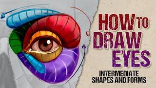 How To Draw Eyes - Intermediate Shapes and Forms Trailer