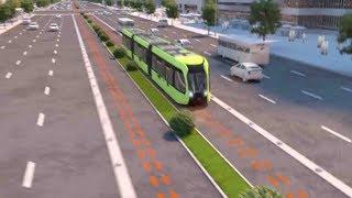 World’s first virtual train track unveiled in central China
