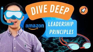 Amazon "Dive Deep" Interview Lesson (Questions & Answers - Leadership Principle): PM Interview Prep