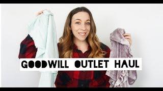 Goodwill Outlet haul to resell! 77 lbs part 1 / 3 for $25 poshmark closet