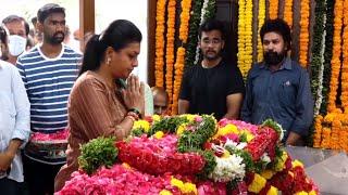 Minister RK Roja Visuals at Krishnam Raju house | Prabhas | TFPC