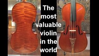 The world's most valuable violin? The Messiah Stradivarius