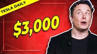 Elon Musk on a $3,000 TSLA Price, Other Leaks, Berlin Funding, & More