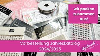 Großes Unboxing/Auspackvideo Jahreskatalog 2024 Stampin' Up! ® ⎜Das musst du sehen!