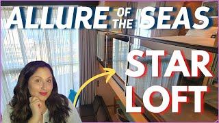 Star Loft Suite, Allure of the Seas, Royal Caribbean Stateroom Tour 1720