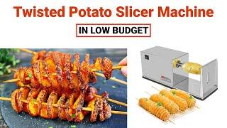 Twisted Potato slicer Machine || Spiral Potato Cutter Review