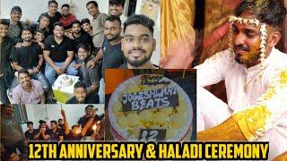 Vlog 40 | 12th Anniversary celebration of jogeshwari beats & Haladi ceremony ️️ #vlog40