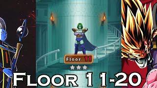 Temporal Trial Walkthrough Floor 11-20 (DRAGON BALL IDLE)