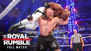 FULL MATCH — Brock Lesnar vs. Bobby Lashley — WWE Title Match: Royal Rumble 2022