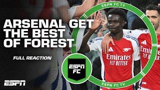 PROFESSIONAL PERFORMANCE  FULL REACTION to Arsenal vs. Nottingham Forest | ESPN FC