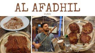 AL AFADHIL RESTAURANT | DUBAI | TUNDAY KEBAB | GALOUTI KEBAB | ZAYA HAMENI JVC