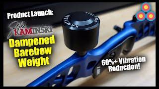 Introducing the Kaminski Archery Dampened Barebow Weight | The Ultimate Barebow Weight