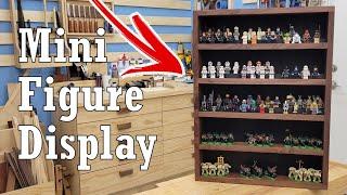 Hand Cut Joinery // Mini Figure Wall Display