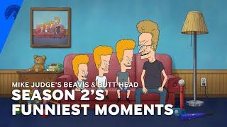 Mike Judge's Beavis And Butt-Head | Season 2's Funniest Moments | Paramount+