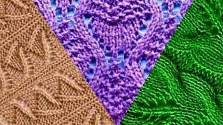 17схемы Лучших узоров для вязания спицами. 17, patterns of the best patterns for knitting.