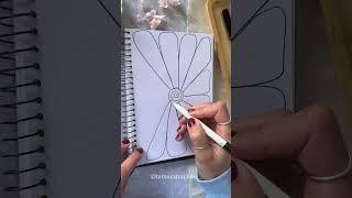 Easy 3 step drawing idea!  #mindfulart #stressrelief #howtodraw #easyart